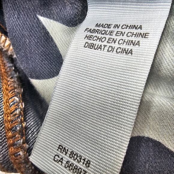 Hope L Bell Bottom Jeans Vintage Style Striped Boho Retro Y2K Hippie 70's Retro - Picture 14 of 14